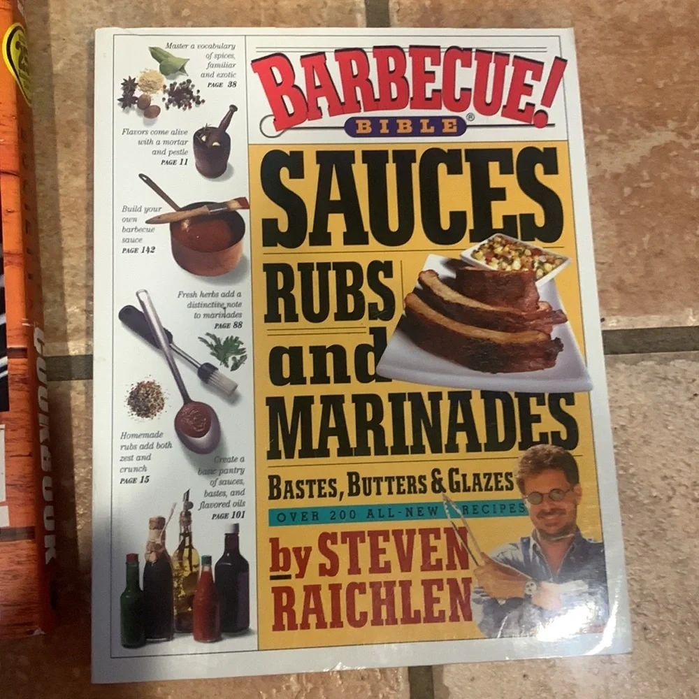 Barbecue Bundle: Cookbook Books-  Kansas City.. & BBQ Sauces  + 3 Grilling T…